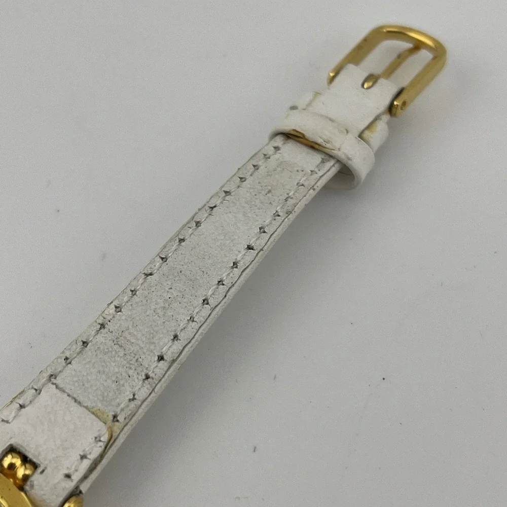 Rare Vintage Mickey Mouse Virgin Islands Orbit Watch Leather Band- New Battery